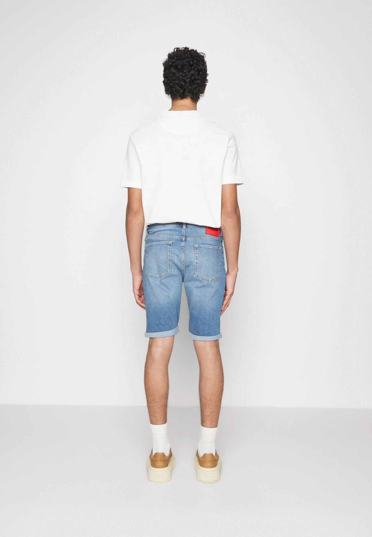 Hugo Denim Shorts - Turquoise/Aqua 5 Hugo Denim Shorts - Turquoise/Aqua - Image 3