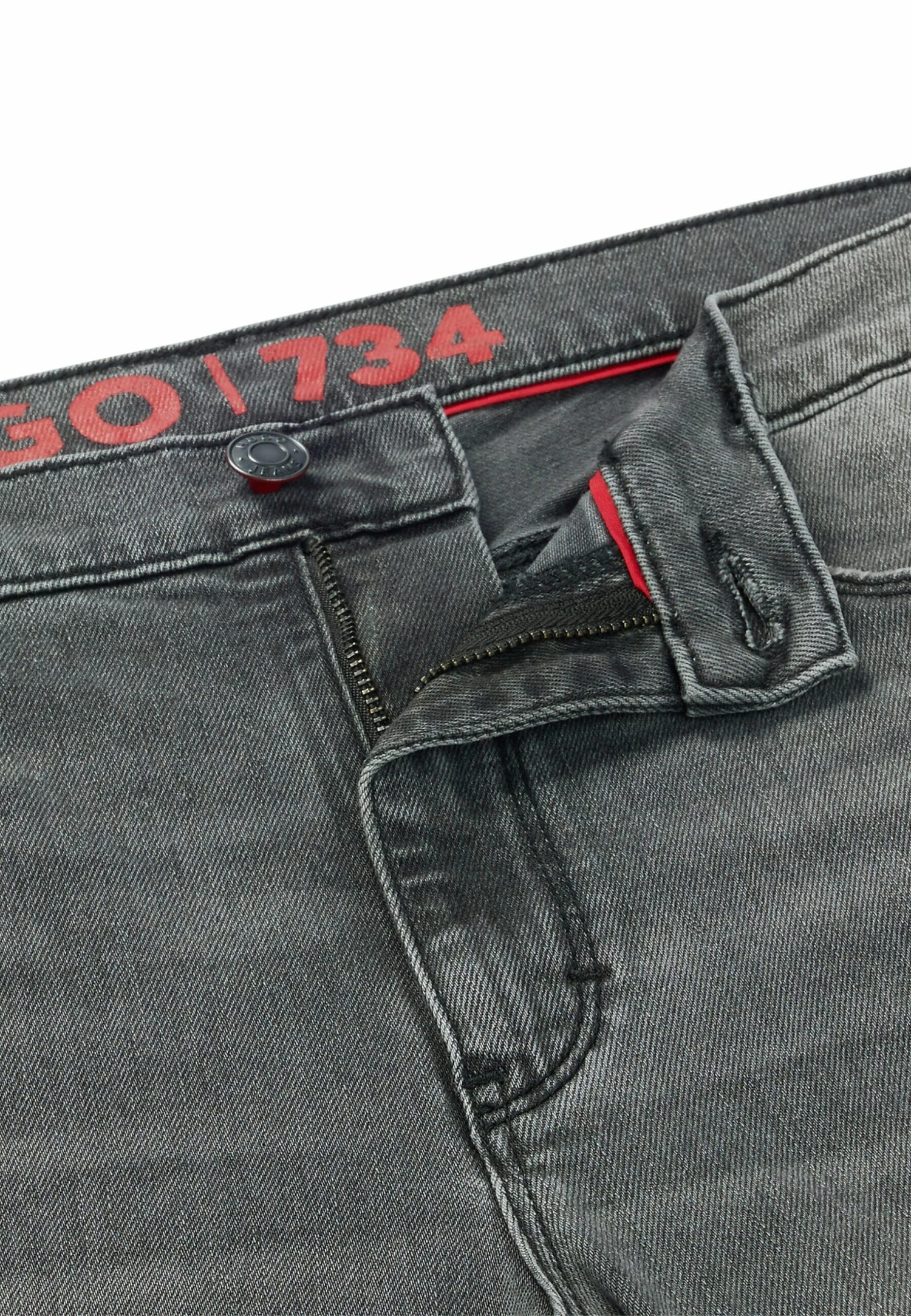 Hugo Slim Fit Jeans - Silver One 8 Hugo Slim Fit Jeans - Silver One - Image 6