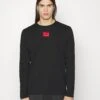 Hugo Diragolo - Long Sleeved Top - Black 2 Hugo Diragolo - Long Sleeved Top - Black -Hugo 3232b66d81cb422bbf353c0787c13f6f
