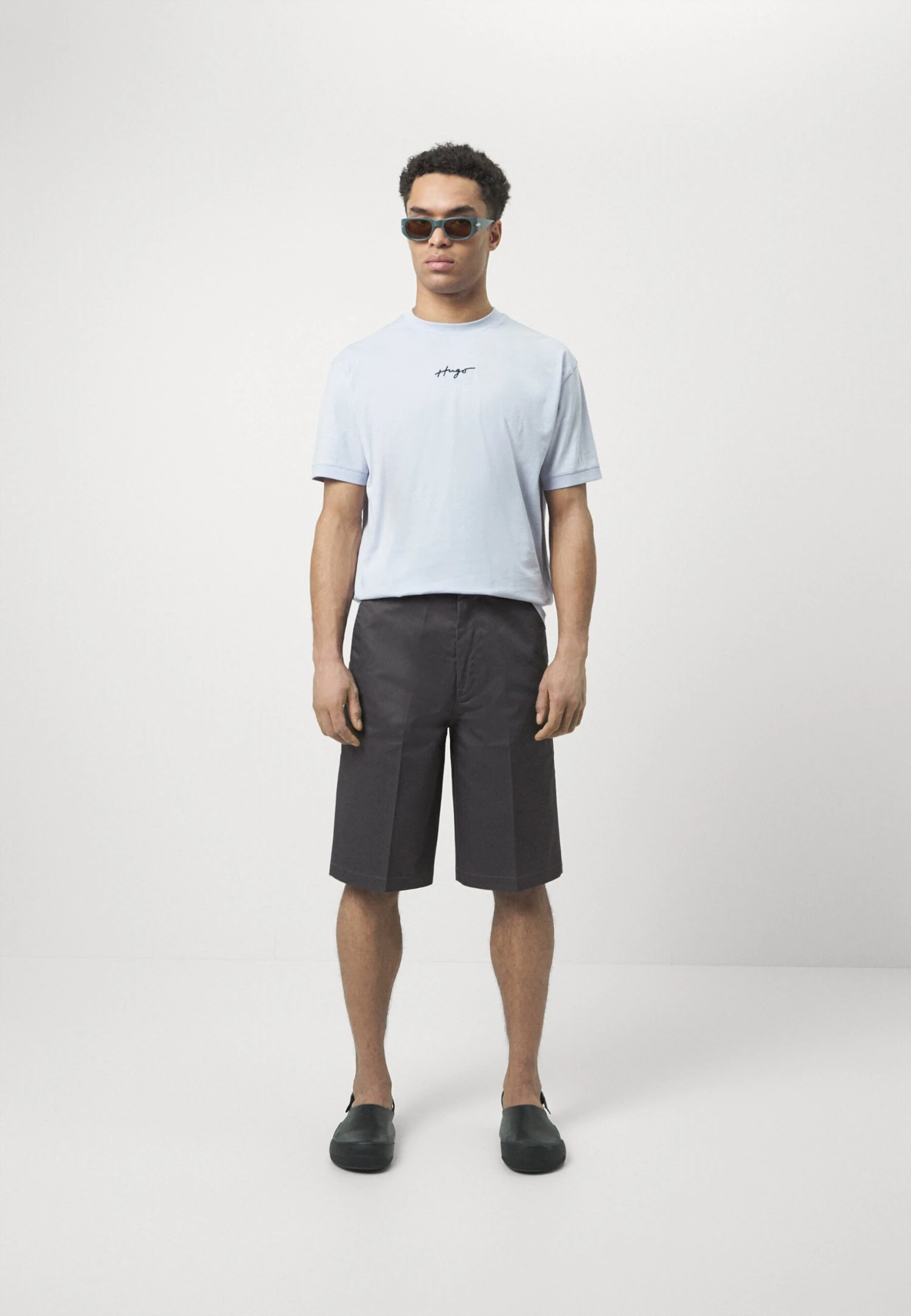 Hugo Shorts - Dark Grey 4 Hugo Shorts - Dark Grey - Image 2