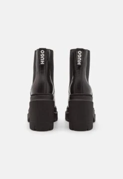 Hugo High Heeled Ankle Boots - Black 12 Hugo High Heeled Ankle Boots - Black -Hugo 3587fc841401484cbe395efc5def49fb