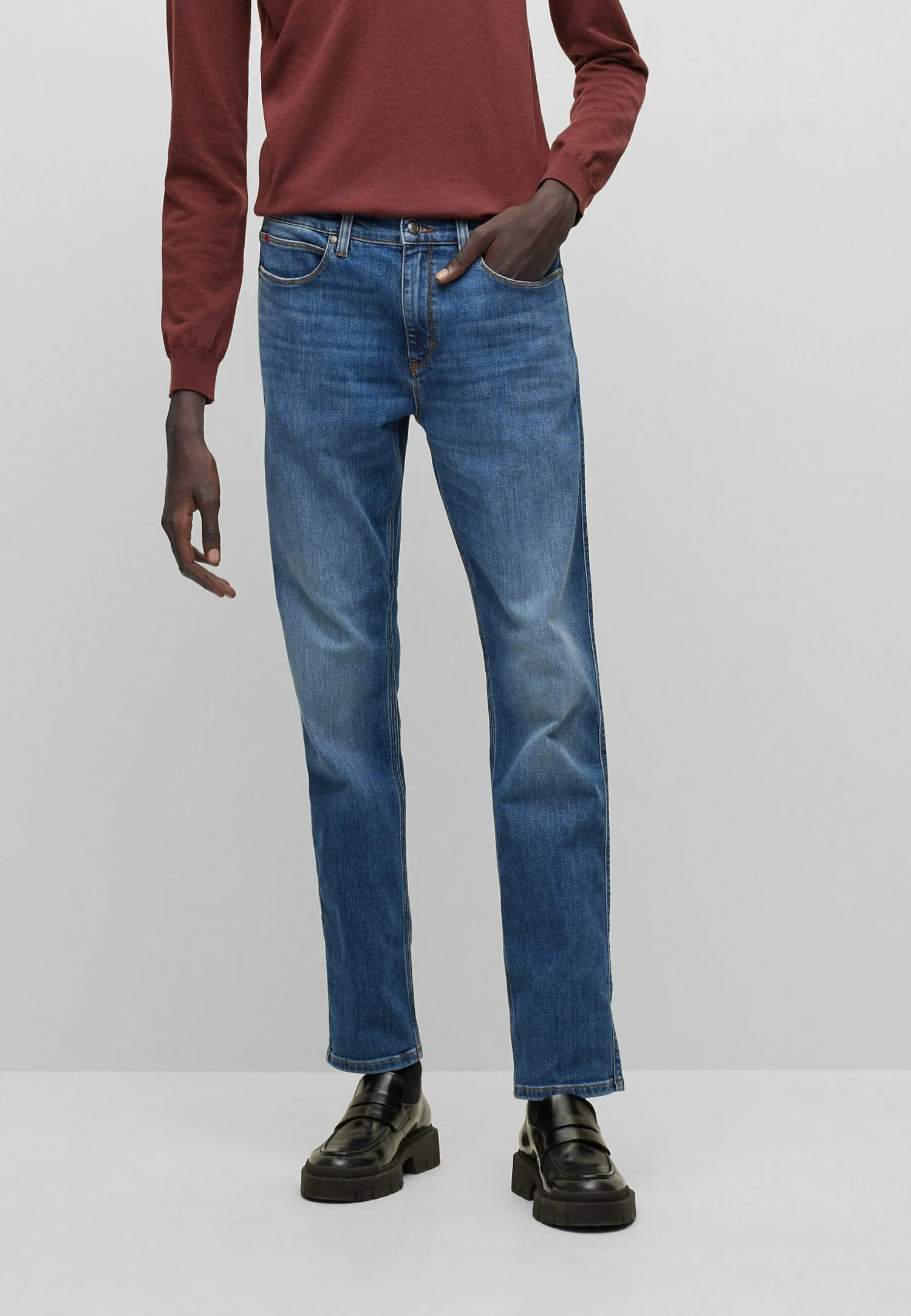 Hugo Slim Fit Jeans - Blue Ten 3 Hugo Slim Fit Jeans - Blue Ten