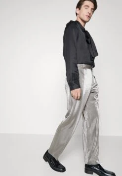 Hugo Teagan - Trousers - Silver -Hugo 36a6d584485442779cc53d3d1b784ed5