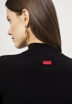 Hugo Sharize - Basic T-Shirt - Black -Hugo 36fa2927fac14f33a1c53b3b26f969ff