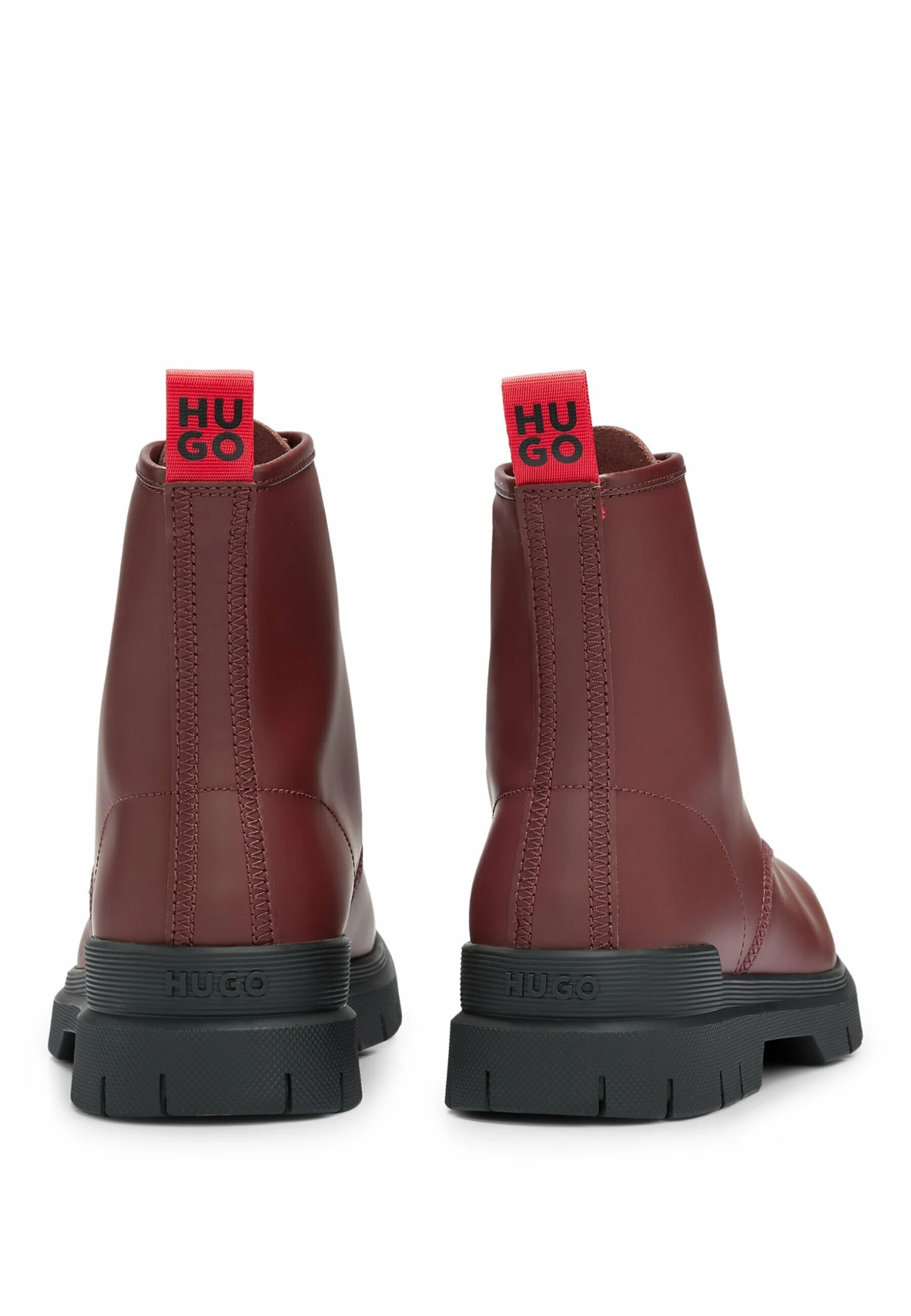 Hugo Ryan Halb Lt - Lace-Up Ankle Boots - Dark Red One 8 Hugo Ryan Halb Lt - Lace-Up Ankle Boots - Dark Red One - Image 6
