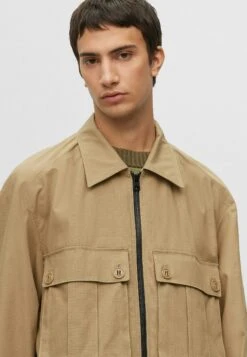 Hugo Uwenlo2331 - Summer Jacket - Open Brown Two -Hugo 3865d78bc16c4700860374619cd323f9