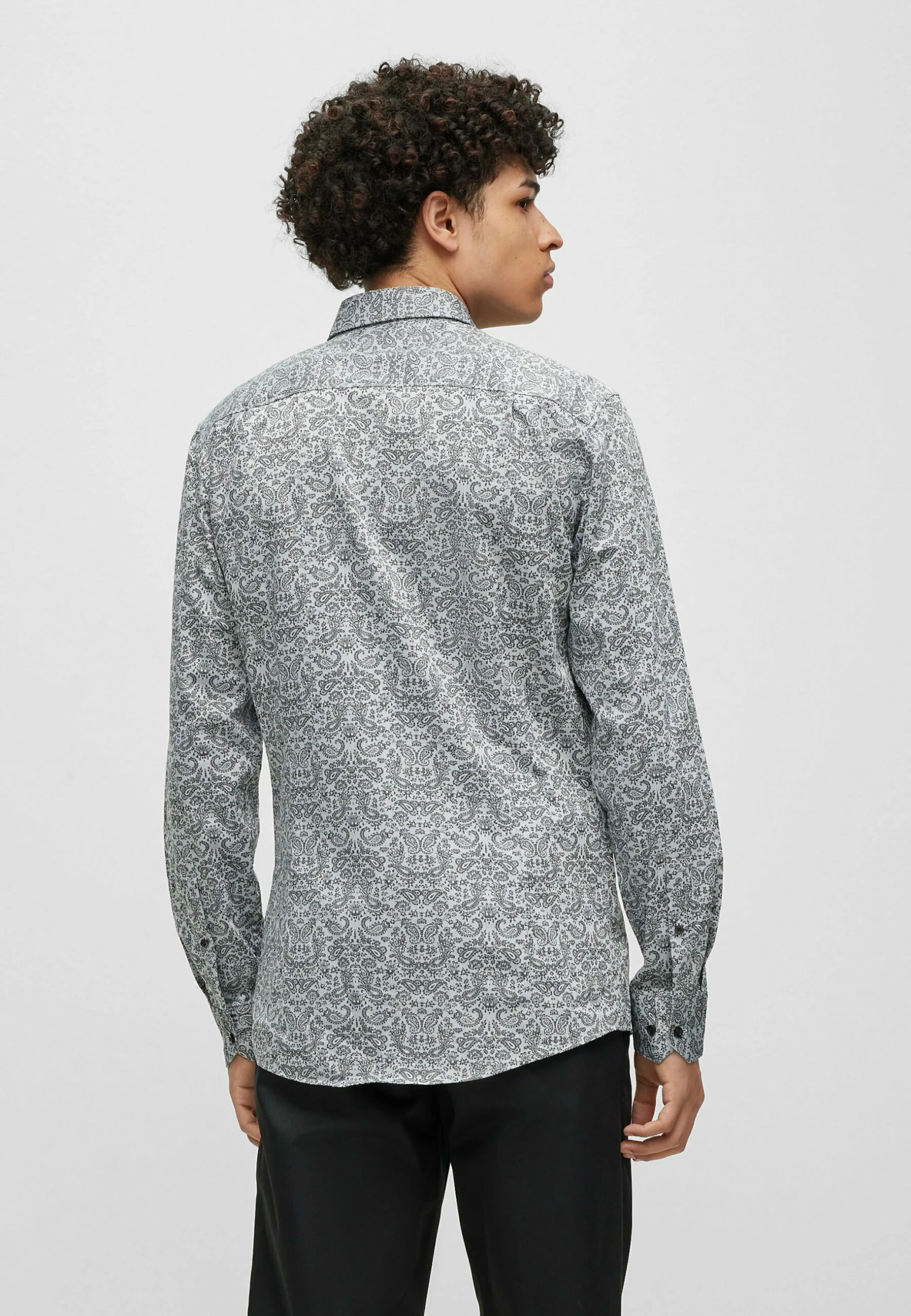 Hugo Elisha02 - Shirt - Black One 5 Hugo Elisha02 - Shirt - Black One - Image 3