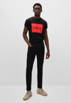 Hugo Dulive - Print T-Shirt - Black -Hugo 3911e267e7ca417eb1b4e2df9a779382