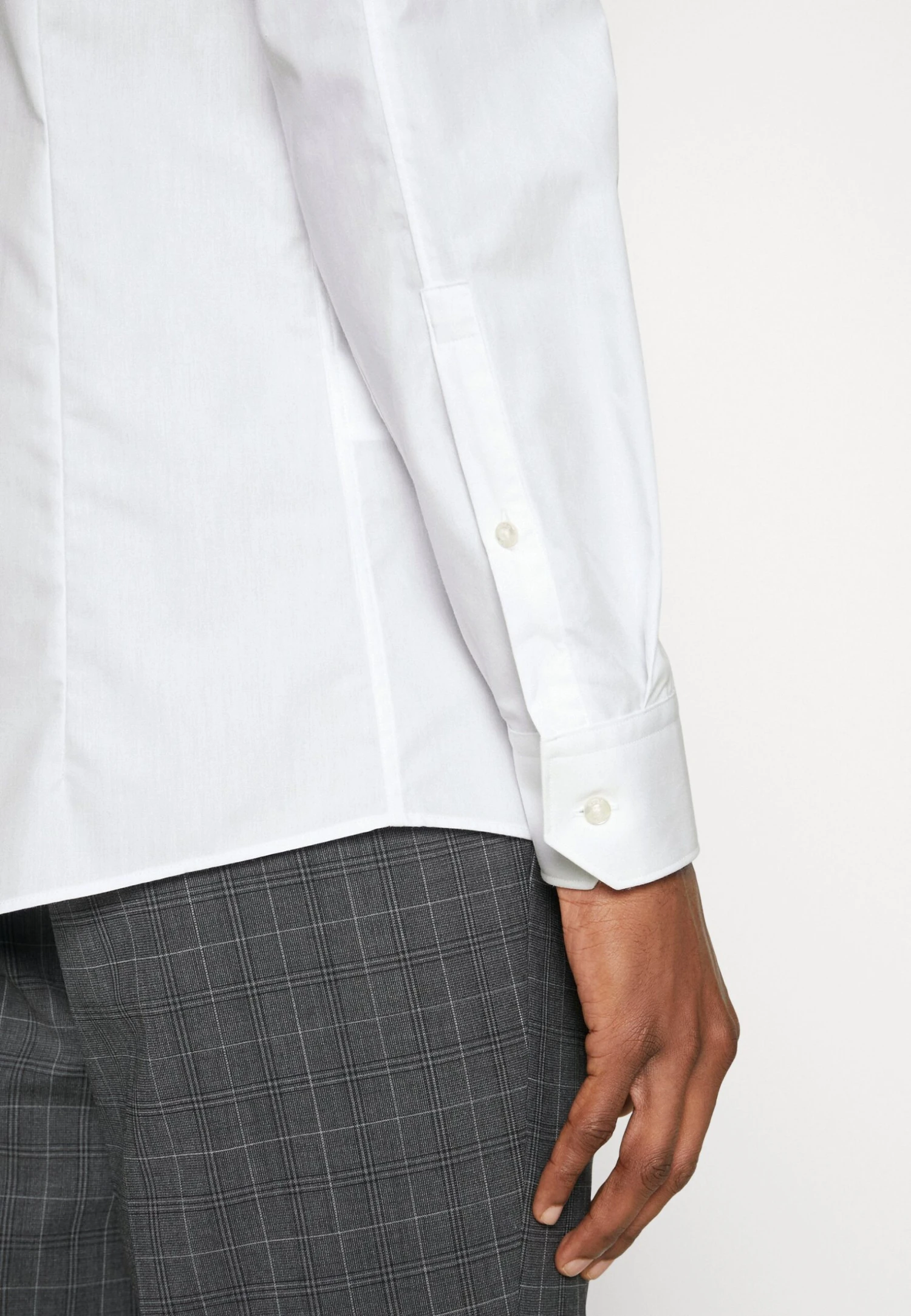 Hugo Elisha - Formal Shirt - Open White 8 Hugo Elisha - Formal Shirt - Open White - Image 6