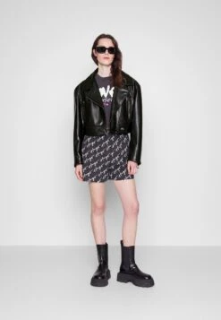 Hugo Abikas - Faux Leather Jacket -Hugo 3c0e46dbc7014b59a0568200ced59b0b