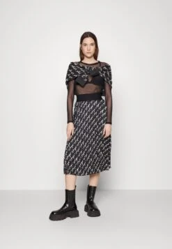 Hugo Diralina - Long Sleeved Top - Black -Hugo 3c454b7ad3a74262b5f4066af720518b