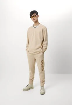 Hugo Dutschi - Tracksuit Bottoms - Light Beige -Hugo 3c4bf55f2ec84894bee1ef6cda7775d3