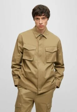 Hugo Efris - Shirt - Open Brown Two