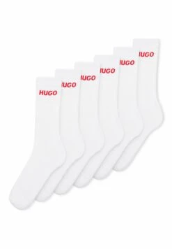 Hugo 6Pack Qs Logo Cc - Socks - White
