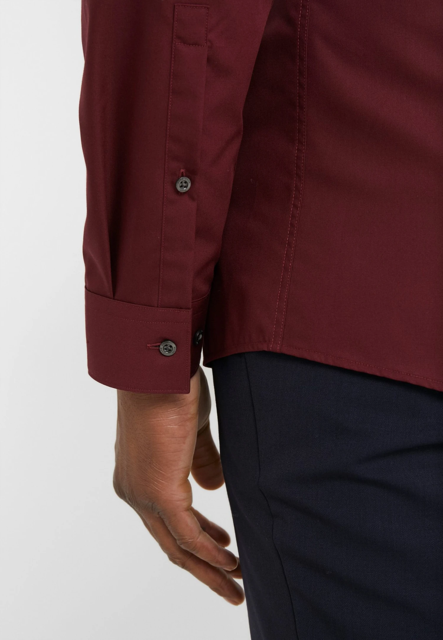 Hugo Erriko Extra Slim Fit - Formal Shirt - Dark Red 8 Hugo Erriko Extra Slim Fit - Formal Shirt - Dark Red - Image 6