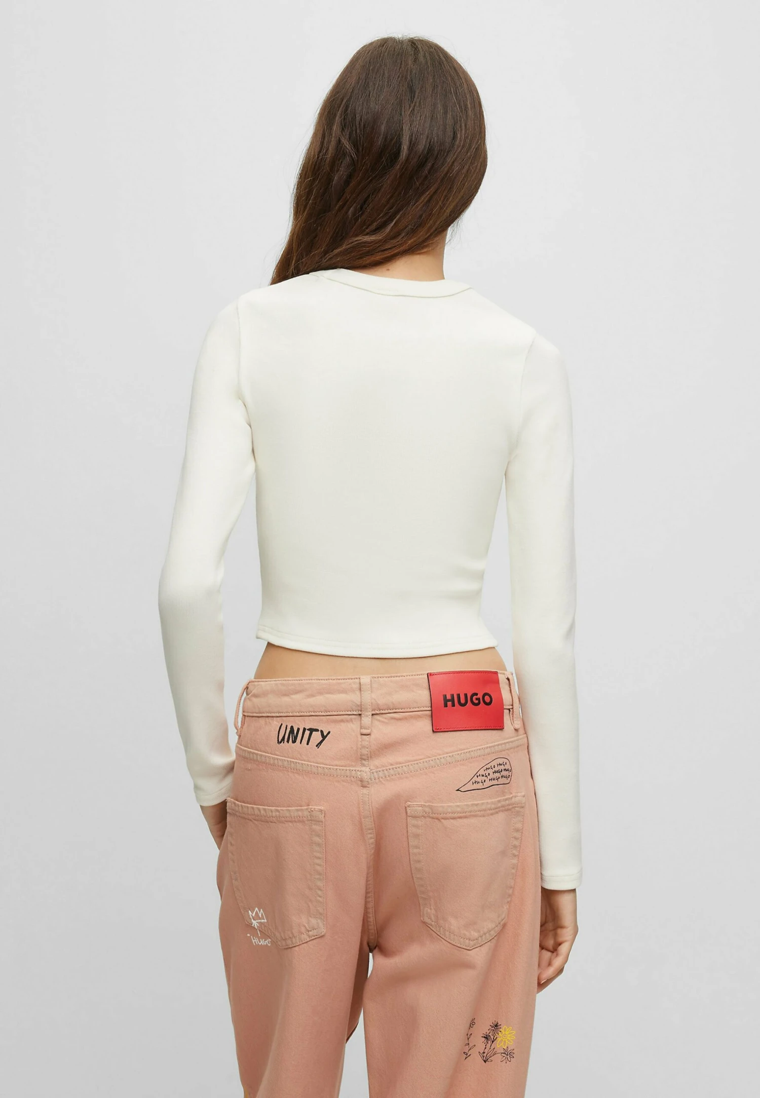 Hugo Dafilomena - Long Sleeved Top - Natural Ten 5 Hugo Dafilomena - Long Sleeved Top - Natural Ten - Image 3