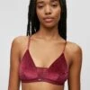 Hugo Triangle Bra - Dark Red Five -Hugo 43344b9d28c24499955cfd96a7b687e0