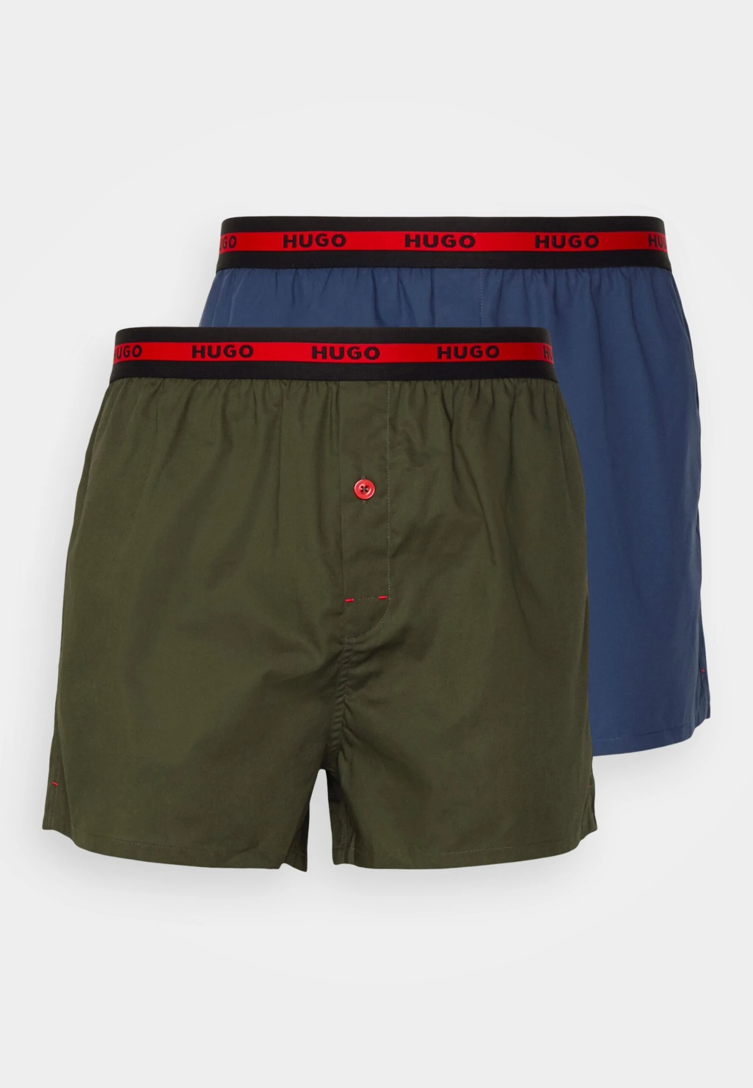 Hugo 2 Pack - Boxer Shorts - Medium Blue 6 Hugo 2 Pack - Boxer Shorts - Medium Blue - Image 4