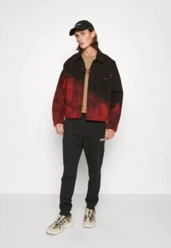 Hugo Denim Jacket - Bright Red -Hugo 443ba2d56c62404fba41076ec9c3eb30