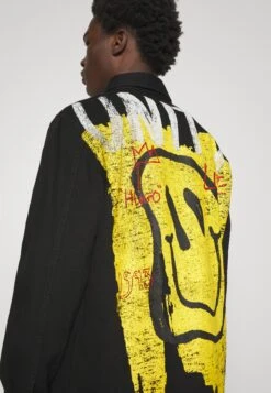 Hugo Enalu - Denim Jacket - Black -Hugo 466829103ddf413c9418a4f69cf7a3d5