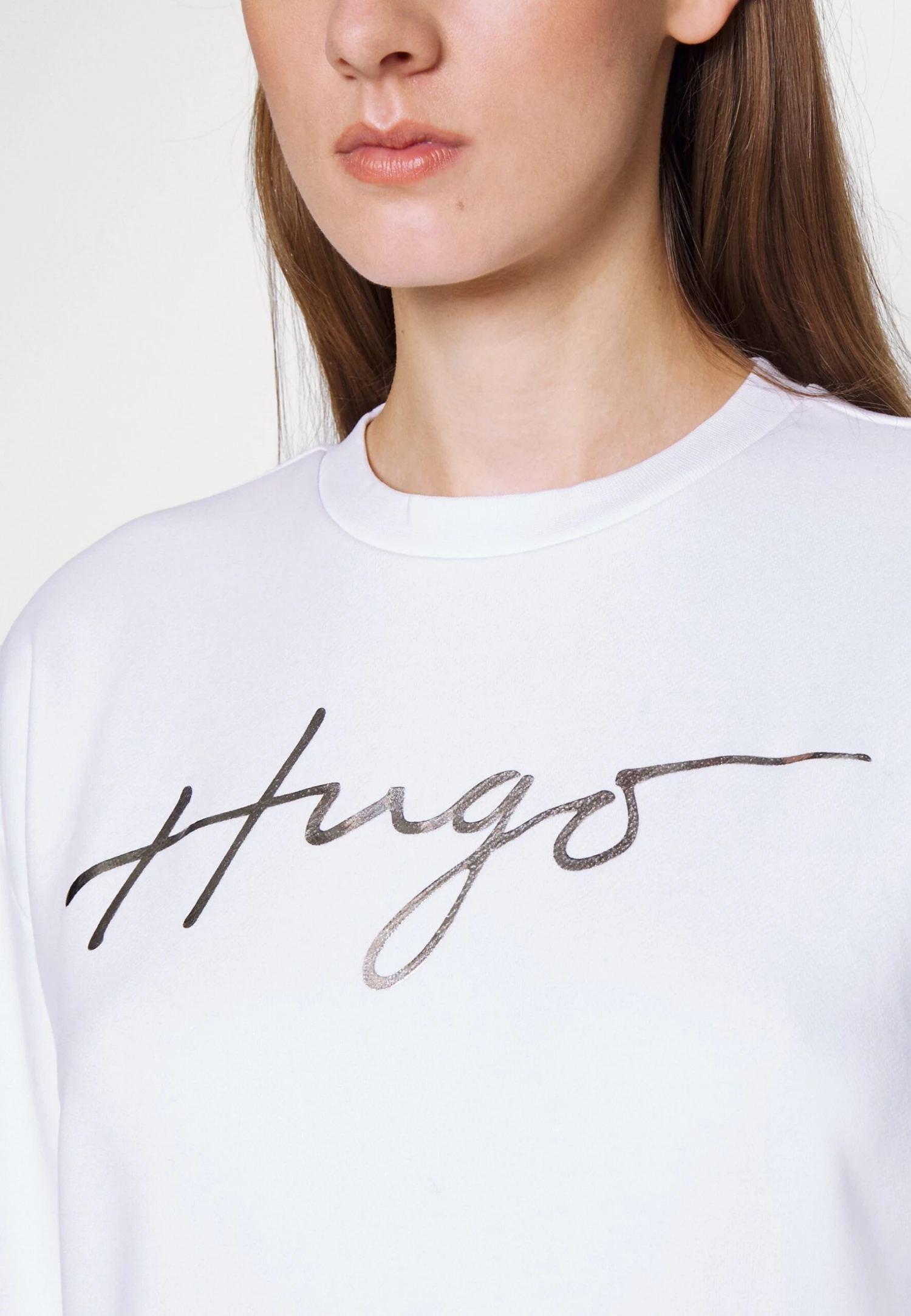 Hugo Easy Crew - Sweatshirt - White 7 Hugo Easy Crew - Sweatshirt - White - Image 5