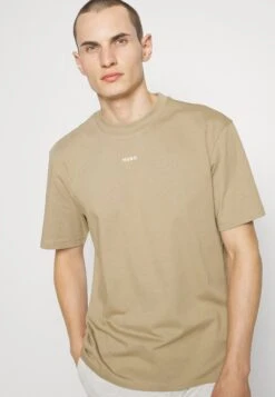 Hugo Dapolino - Basic T-Shirt - Open Brown -Hugo 46f7f6554608497581f3b8f91f8a78ee