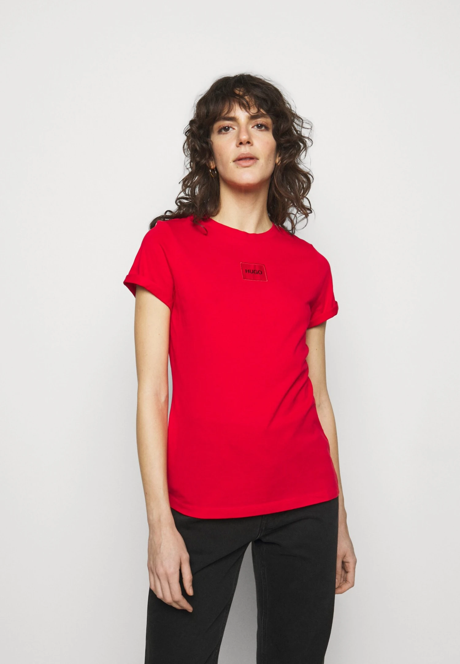 Hugo The Slimtee - Print T-Shirt - Red 3 Hugo The Slimtee - Print T-Shirt - Red