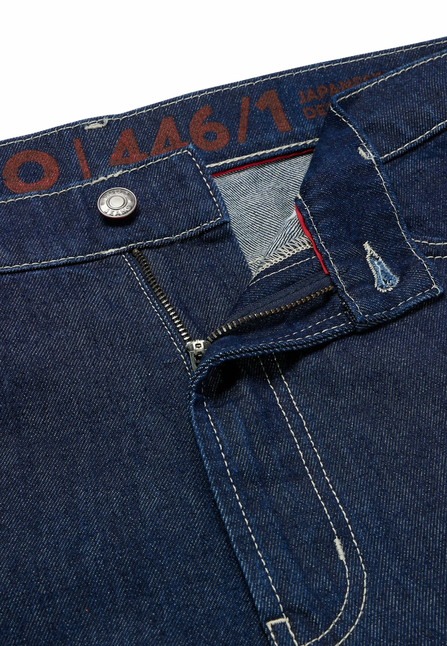 Hugo Relaxed Fit Jeans - Dark Blue One 6 Hugo Relaxed Fit Jeans - Dark Blue One - Image 4