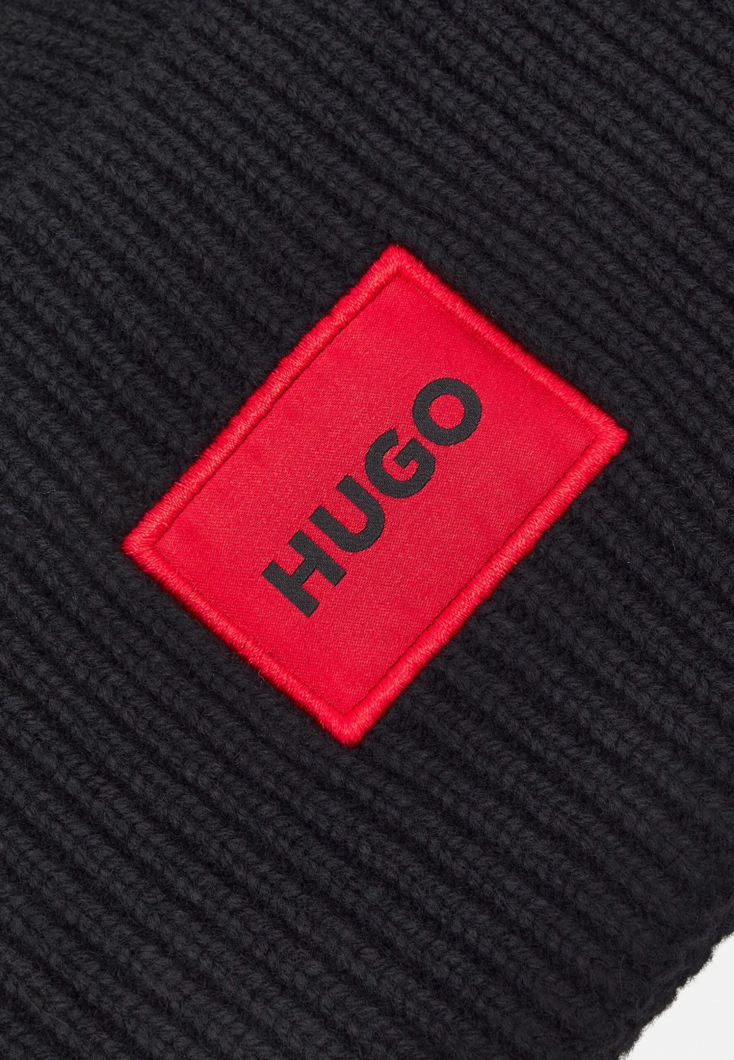 Hugo Xaff- Beanie - Black 5 Hugo Xaff- Beanie - Black - Image 3