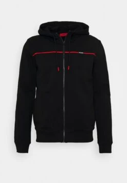 Hugo Dapie - Zip-Up Sweatshirt - Black -Hugo 4a97a4e635ab40bfb96ed1dc16fa88ae