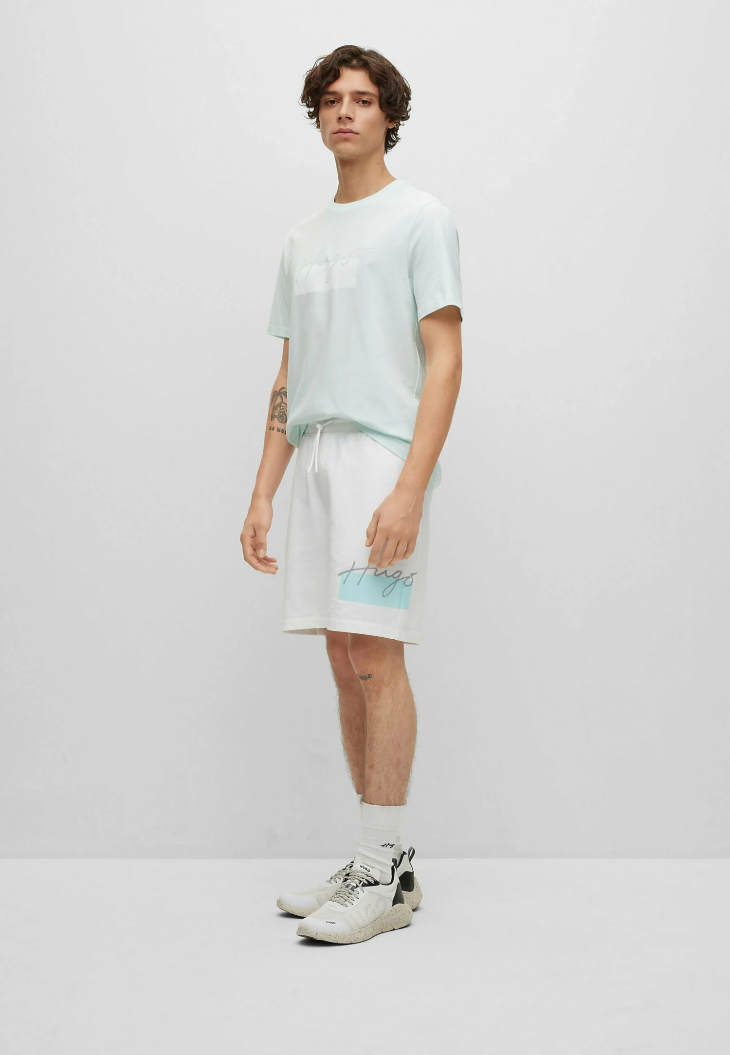 Hugo Dastillo - Print T-Shirt - Light Blue Six 4 Hugo Dastillo - Print T-Shirt - Light Blue Six - Image 2