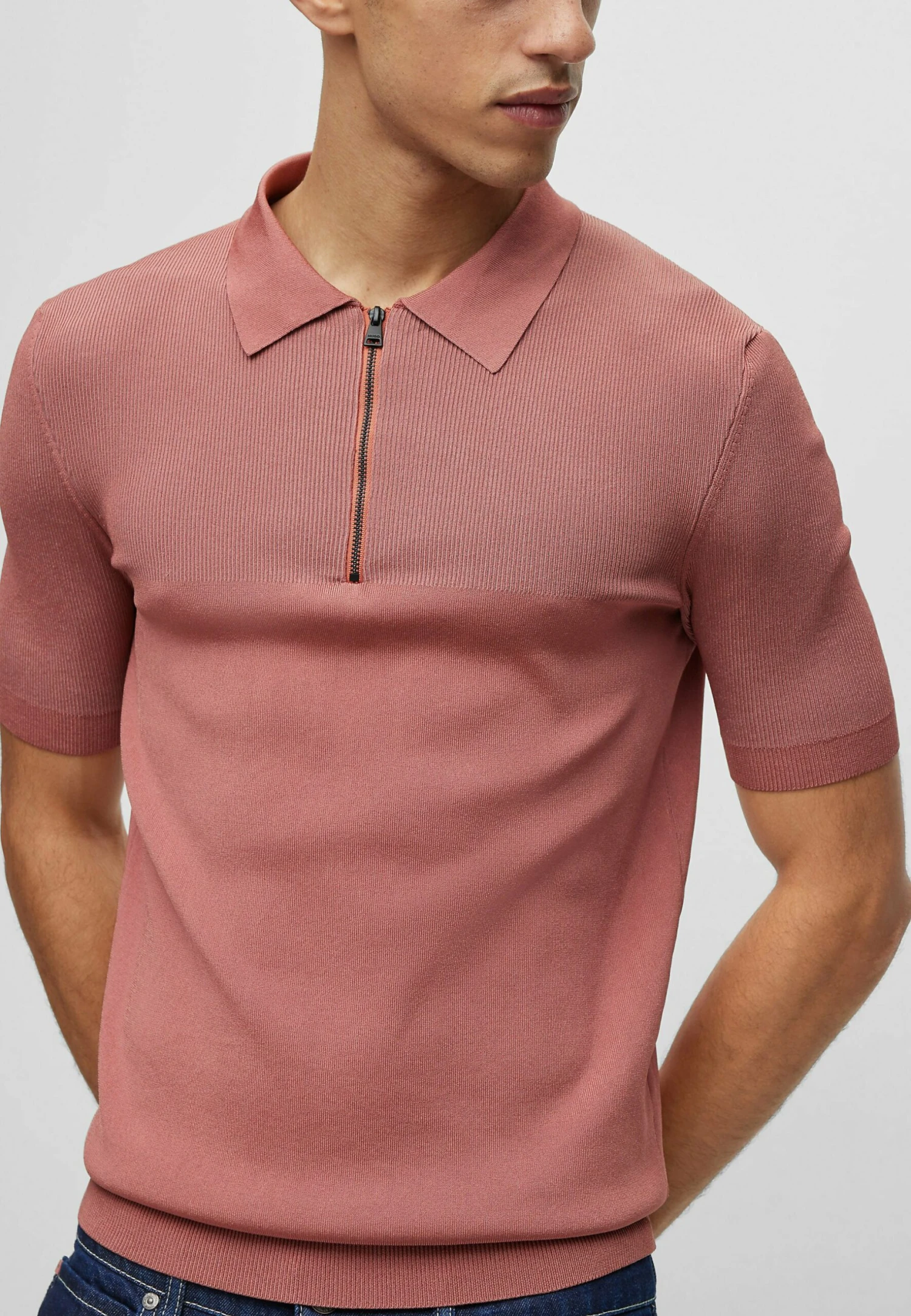 Hugo Sayfong - Polo Shirt - Pink Five 6 Hugo Sayfong - Polo Shirt - Pink Five - Image 4