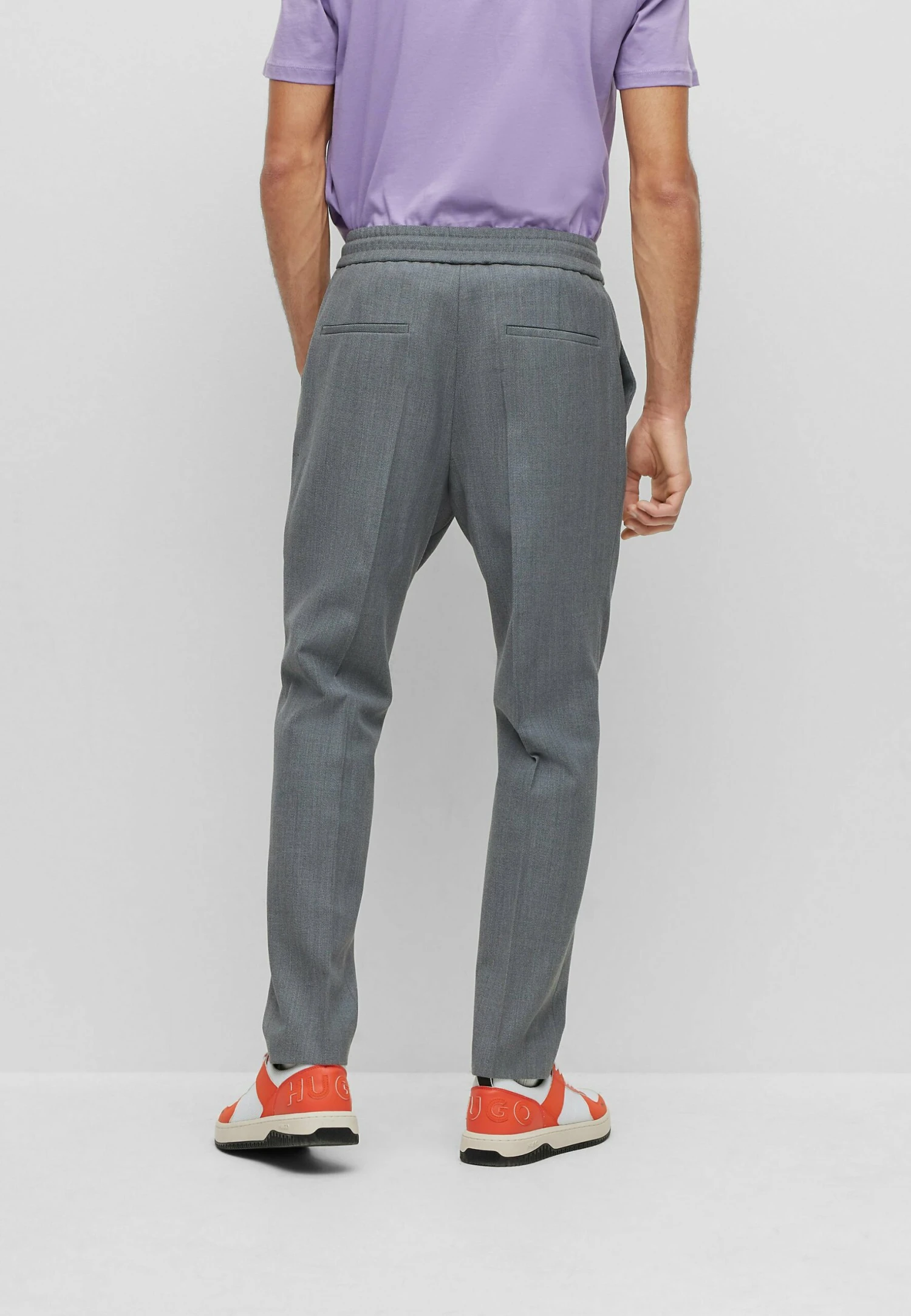 Hugo Howard - Trousers - Grey Six 5 Hugo Howard - Trousers - Grey Six - Image 3