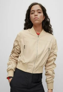 Hugo Aluma - Bomber Jacket - Beige Five