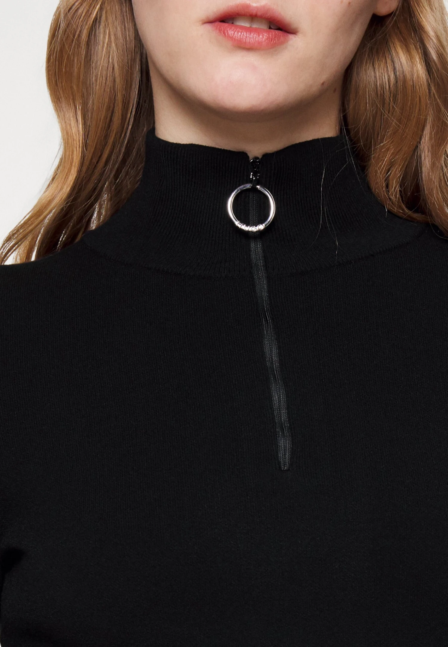 Hugo Sleonna - Jumper Dress - Black 7 Hugo Sleonna - Jumper Dress - Black - Image 5