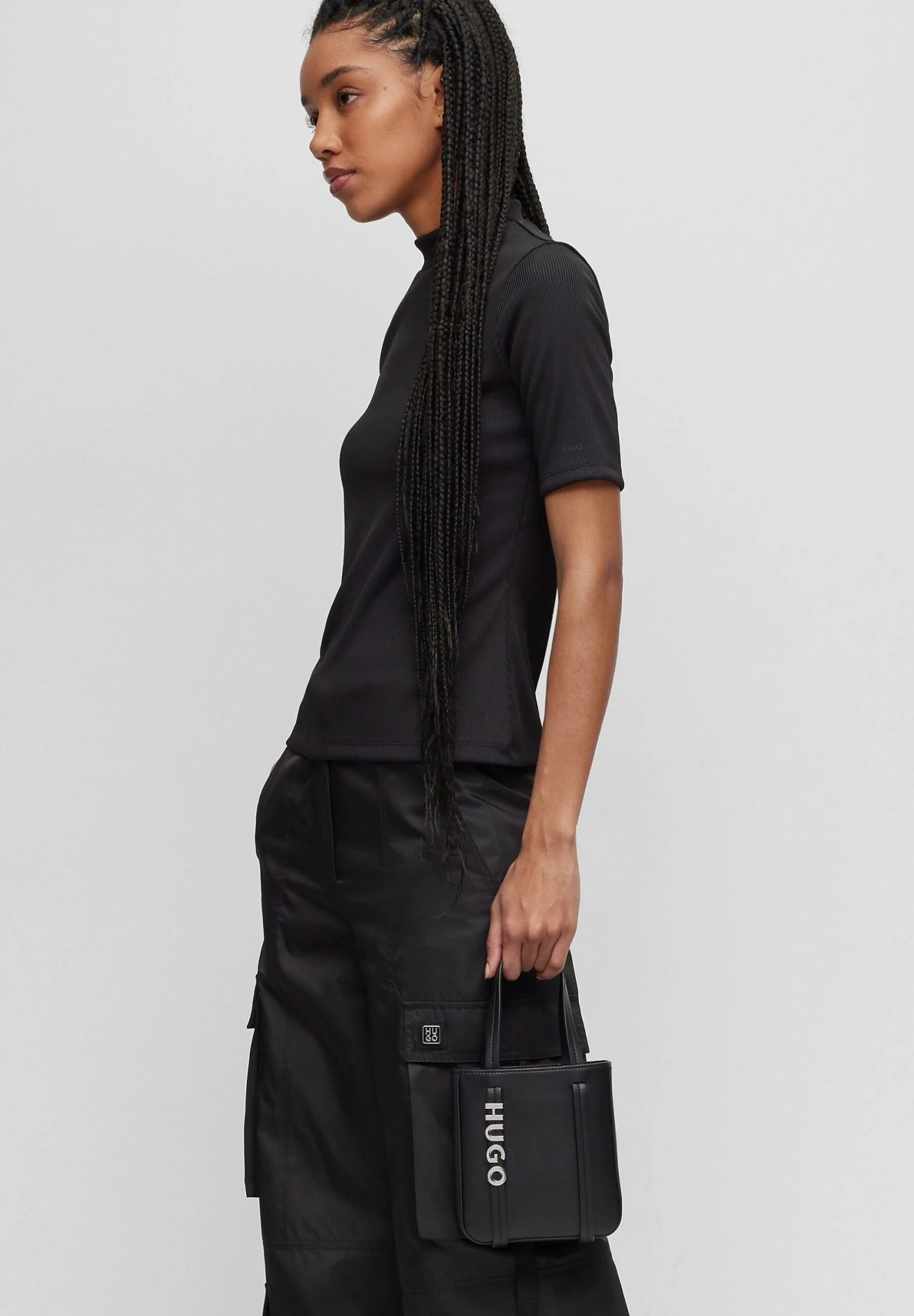 Hugo Mel Mn R - Handbag - Black 4 Hugo Mel Mn R - Handbag - Black - Image 2