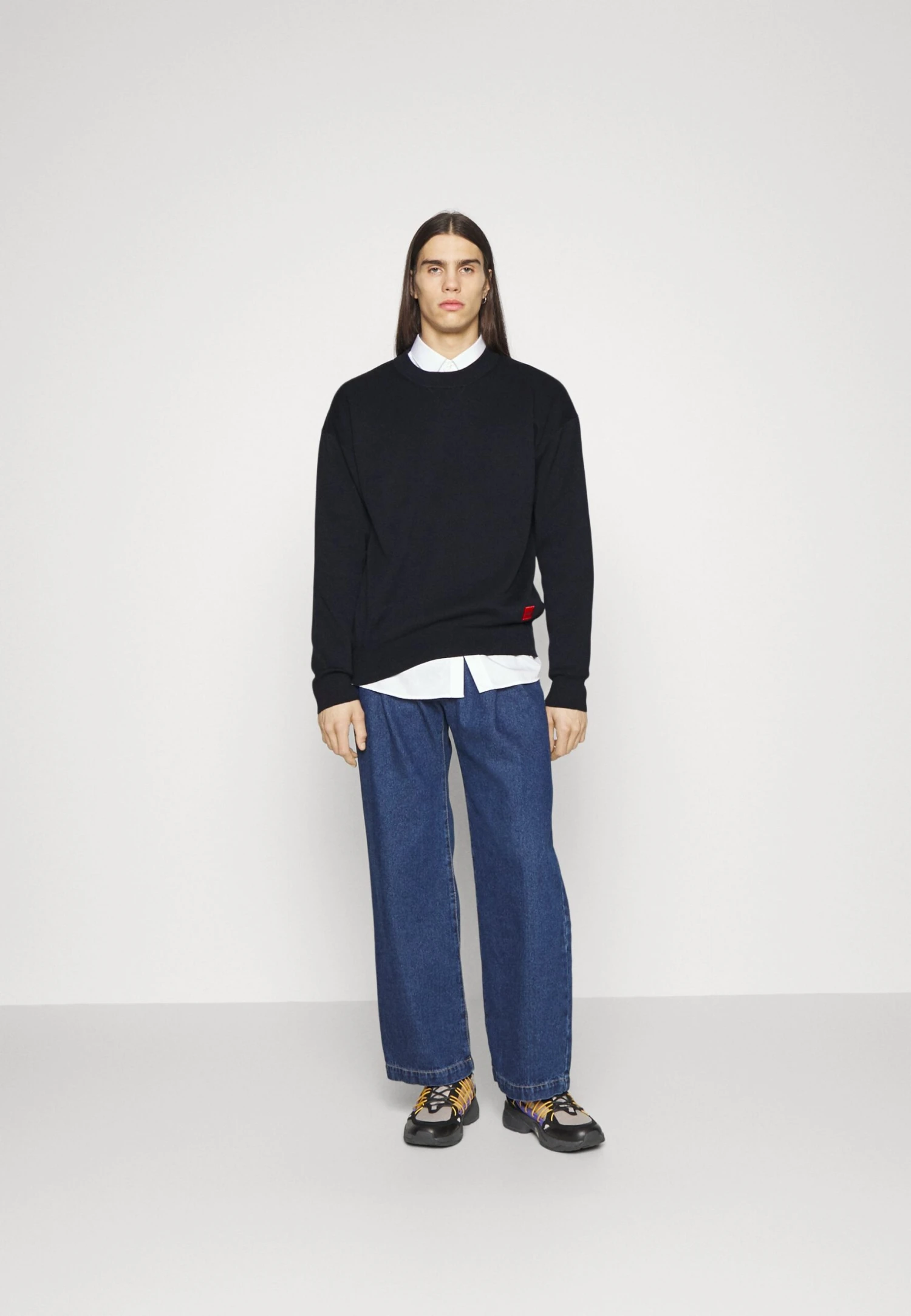Hugo Jumper - Navy 4 Hugo Jumper - Navy - Image 2