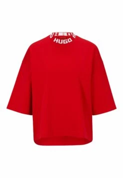 Hugo Dinaya - Long Sleeved Top - Open Pink Three -Hugo 518152cfbf7a439aa24ffdb7a6ddc07a