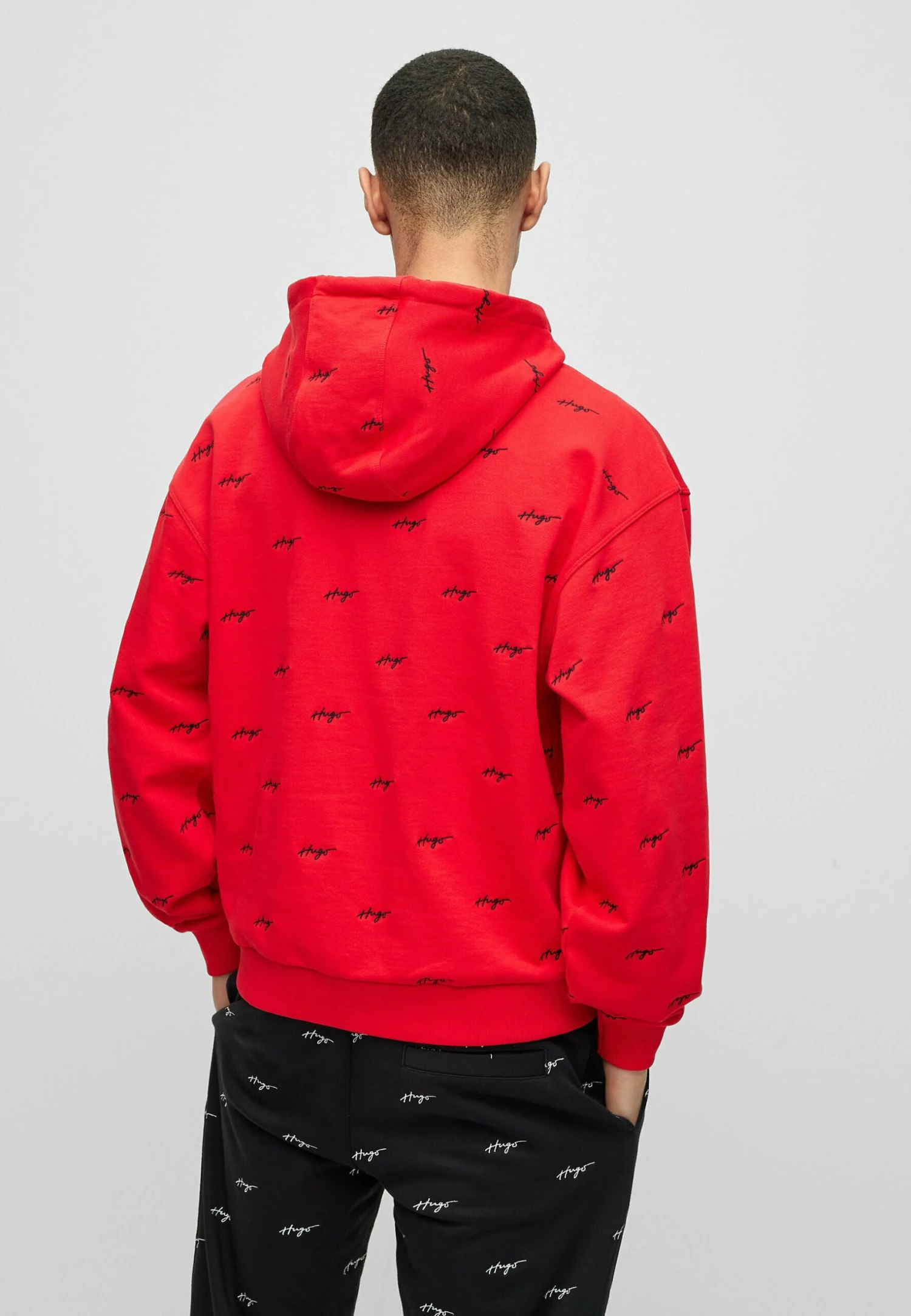 Hugo Dortalezza - Hoodie - Open Pink Three 5 Hugo Dortalezza - Hoodie - Open Pink Three - Image 3