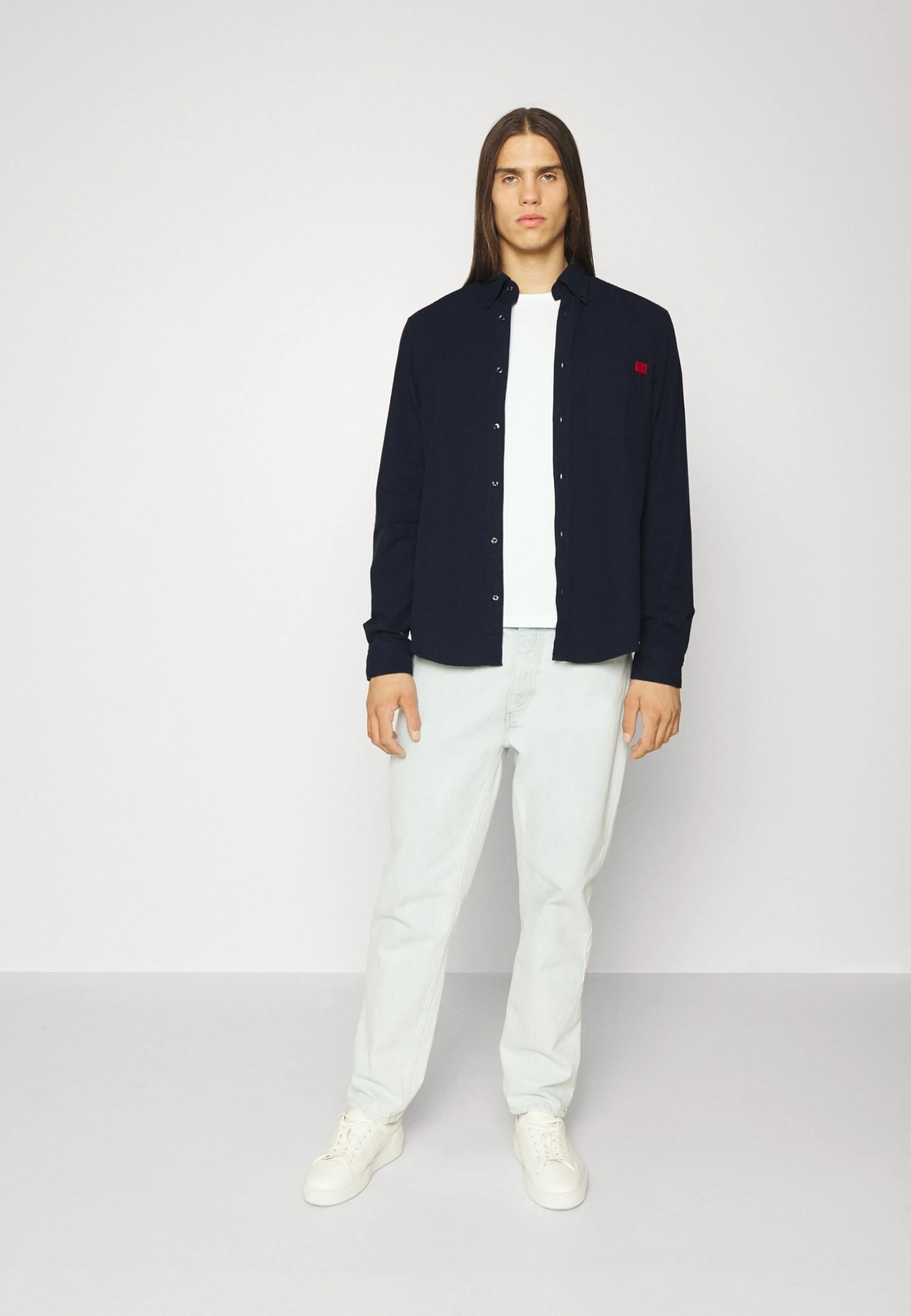 Hugo Evito - Shirt - Dark Blue 4 Hugo Evito - Shirt - Dark Blue - Image 2