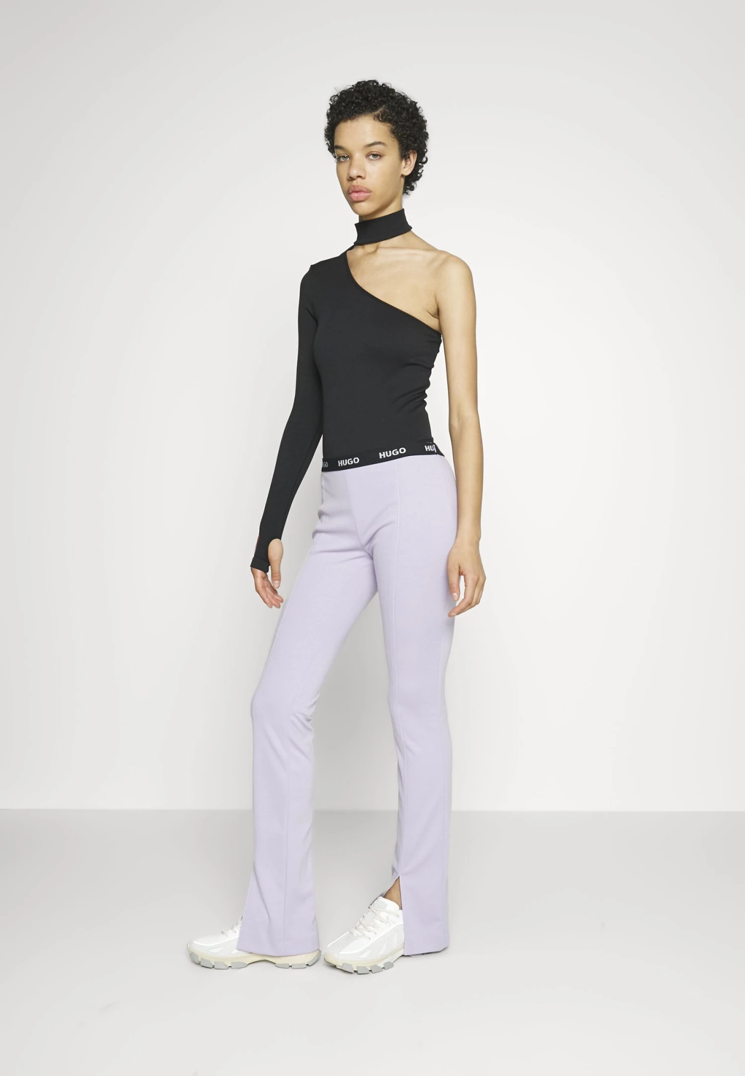 Hugo Haskanna - Trousers - Light/Pastel Purple 4 Hugo Haskanna - Trousers - Light/Pastel Purple - Image 2