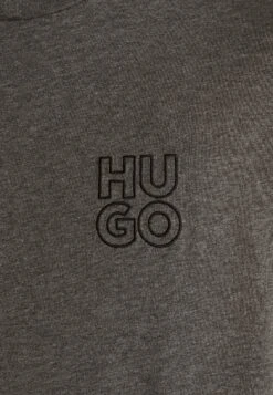Hugo Daiman - Basic T-Shirt - Medium Grey -Hugo 52a03a1575bf4e1fad93653f4c5d9a98