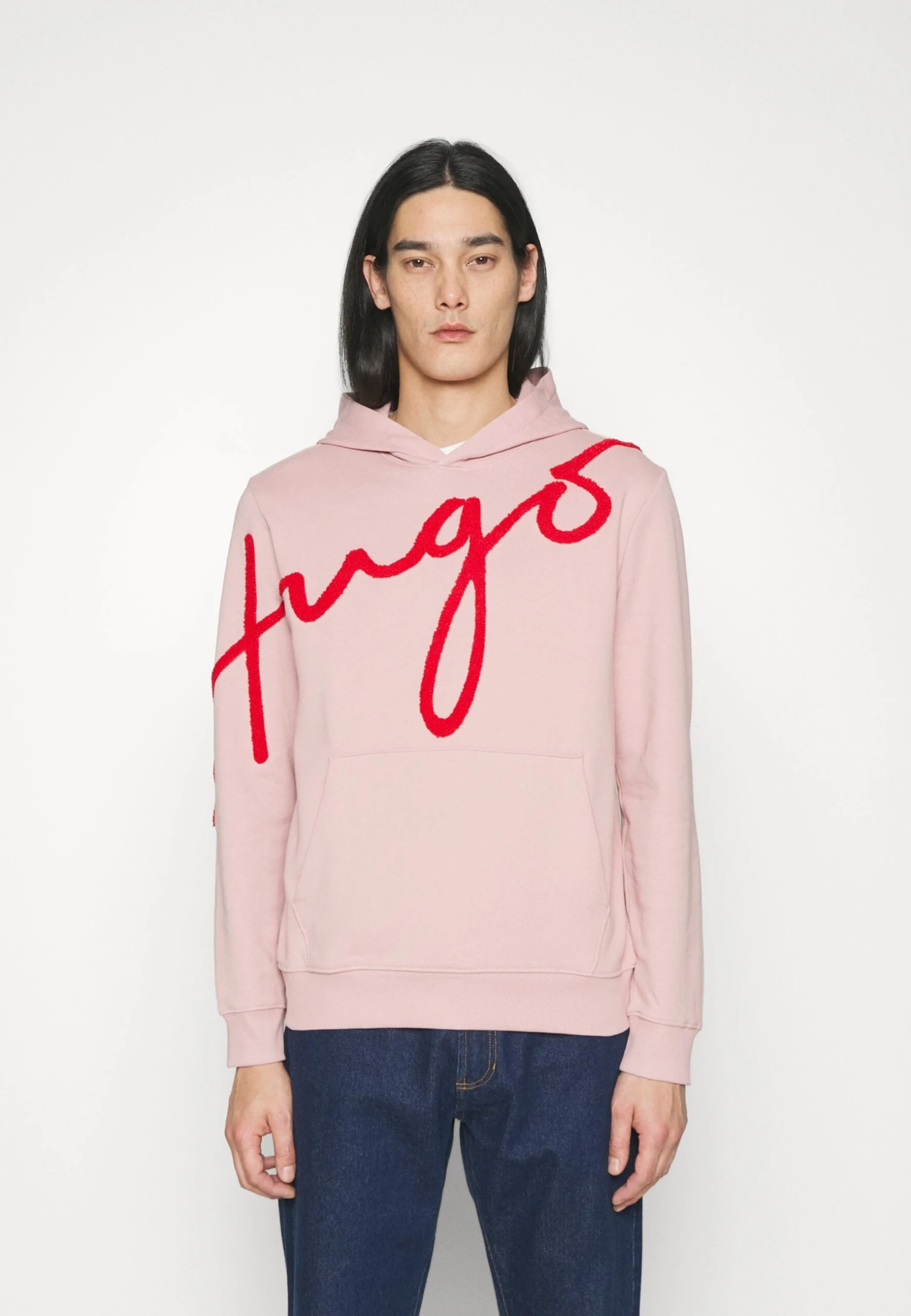 Hugo Dokapi - Sweatshirt - Light Pastel Pink 3 Hugo Dokapi - Sweatshirt - Light Pastel Pink