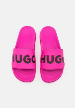 Hugo Match It Slid- Pool Shoes - Medium Pink -Hugo 5554b30e7047466eb236b040d80d74f3