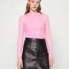 Hugo Diralina - Long Sleeved Top - Bright Pink 2 Hugo Diralina - Long Sleeved Top - Bright Pink -Hugo 56a67a08c5d64a30ac88e368158483dc