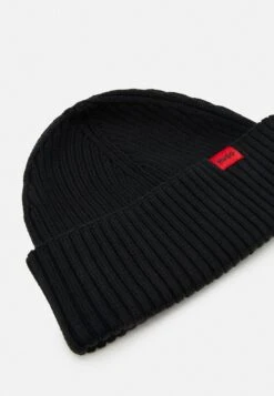Hugo Xishon Unisex - Beanie - Black -Hugo 56eed4e3a986482f90b8998bad9bc96d