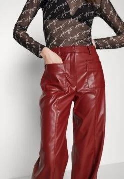 Hugo Hulara - Trousers - Dark Red -Hugo 58640af7c0144fdca65f2bdf14f98ffe