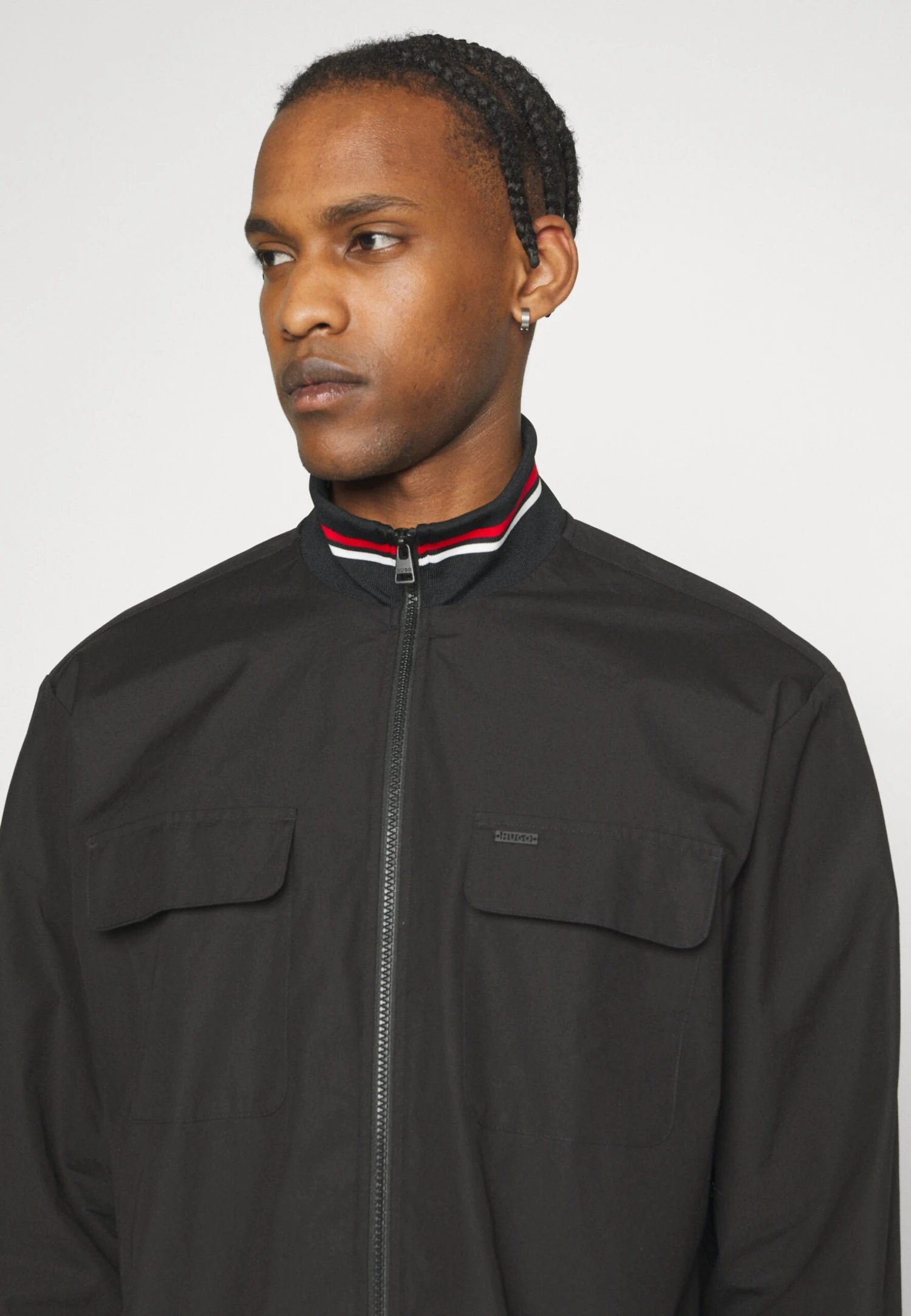 Hugo Ebione - Summer Jacket - Black 9 Hugo Ebione - Summer Jacket - Black - Image 7