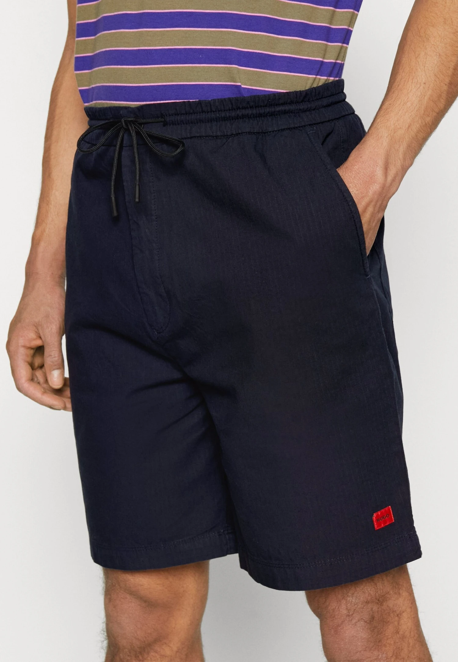 Hugo Shorts - Dark Blue 7 Hugo Shorts - Dark Blue - Image 5