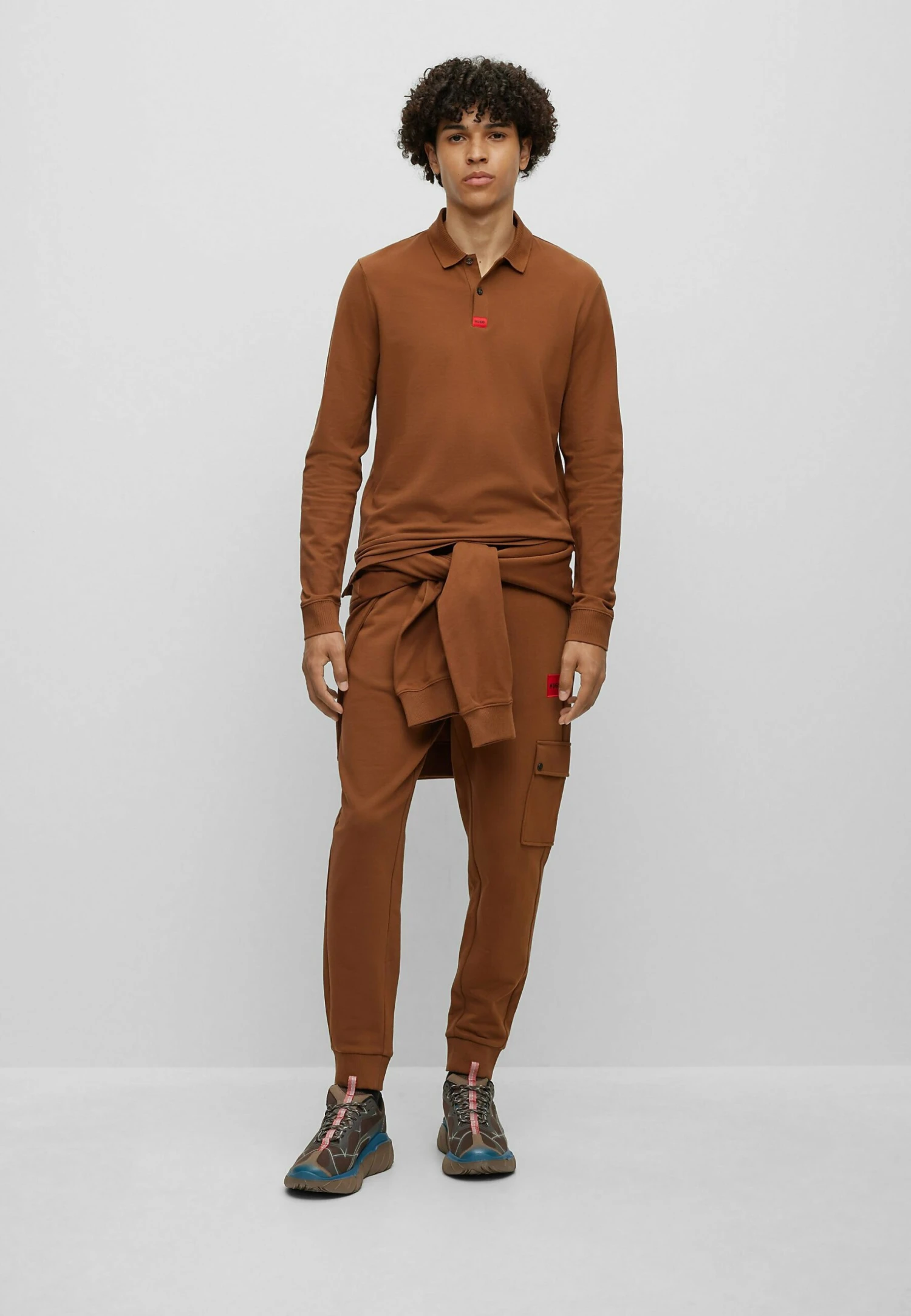 Hugo Dwellrom - Cargo Trousers - Brown Fourteen 4 Hugo Dwellrom - Cargo Trousers - Brown Fourteen - Image 2